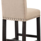 Yosemite Upholstered Kitchen Counter Stool in Cafe