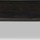 Zamba Extendable Acacia Wood Dining Table in Jaguar