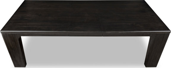 Zamba Extendable Acacia Wood Dining Table in Jaguar