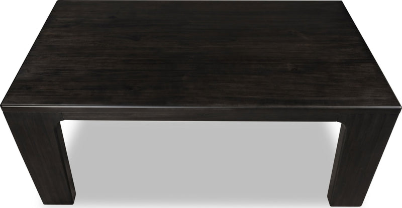 Zamba Rectangular Acacia Wood Dining Table in Jaguar