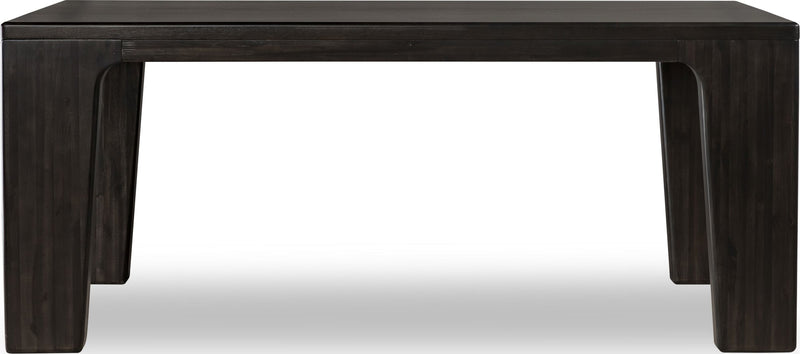 Zamba Rectangular Acacia Wood Dining Table in Jaguar