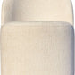 Zinnia Fully Upholstered Swivel Chair in Dune Chenille