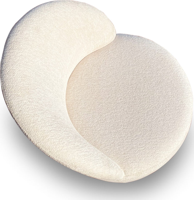 Zinnia Fully Upholstered Swivel Chair in Dune Chenille