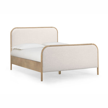 Hatia Basketweave Panel Bed - Natural