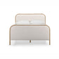 Hatia Basketweave Panel Bed - Natural