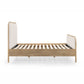 Hatia Basketweave Panel Bed - Natural