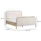 Hatia Basketweave Panel Bed - Natural