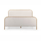 Hatia Basketweave Panel Bed - Natural