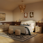 Hatia Basketweave Panel Bed - Natural