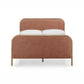 Hatia Basketweave Panel Bed - Sienna Red