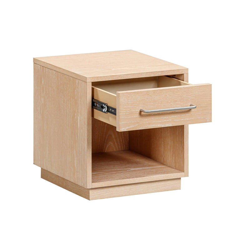 Marlow 17" Wood Nightstand With Drawer - Natural