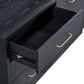 Marlow 6-Drawer Wood Dresser - Black