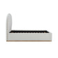 Marlow Performance Velvet Bed - Cream