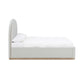 Marlow Performance Velvet Bed - Cream