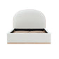 Marlow Performance Velvet Bed - Cream