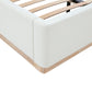 Marlow Performance Velvet Bed - Cream