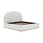 Marlow Performance Velvet Bed - Cream