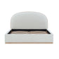 Marlow Performance Velvet Bed - Cream