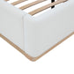Marlow Performance Velvet Bed - Cream