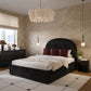 Marlow Performance Velvet Bed - Black