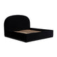 Marlow Performance Velvet Bed - Black