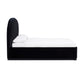 Marlow Performance Velvet Bed - Black