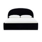 Marlow Performance Velvet Bed - Black