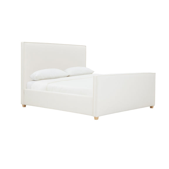 Bristol Park Ivory Contract-Grade Fabric Upholstered Bed