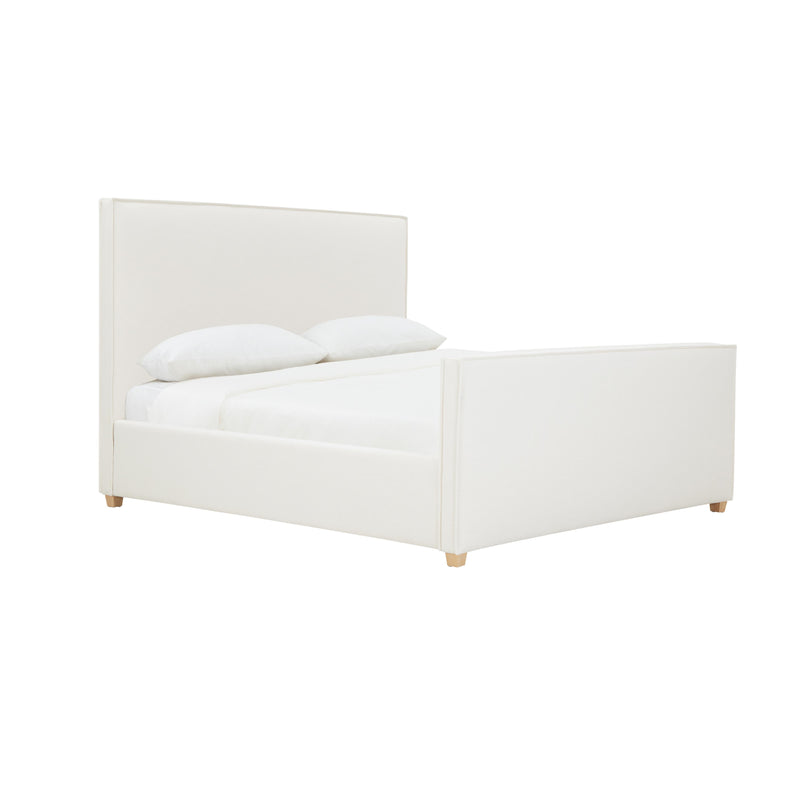 Bristol Park Ivory Contract-Grade Fabric Upholstered Bed