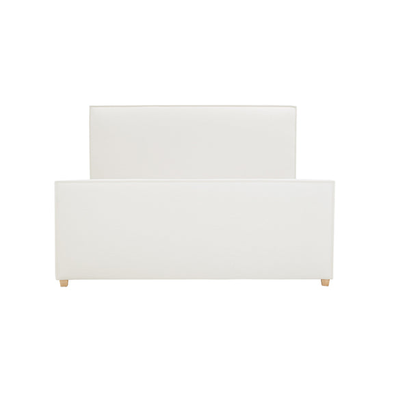 Bristol Park Ivory Contract-Grade Fabric Upholstered Bed