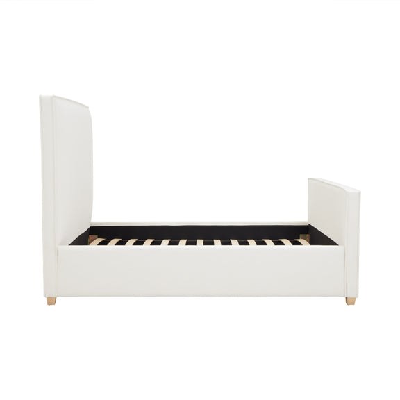 Bristol Park Ivory Contract-Grade Fabric Upholstered Bed