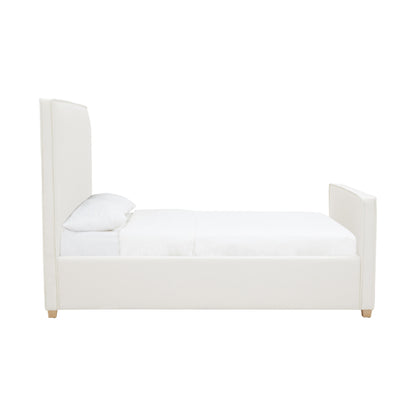 Bristol Park Ivory Contract-Grade Fabric Upholstered Bed