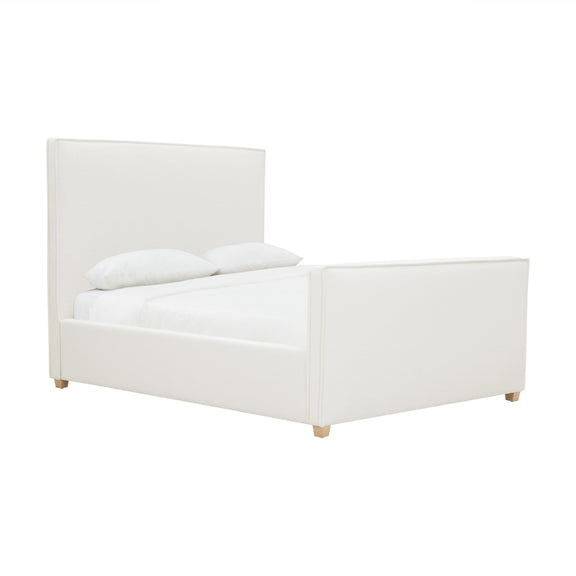 Bristol Park Ivory Contract-Grade Fabric Upholstered Bed
