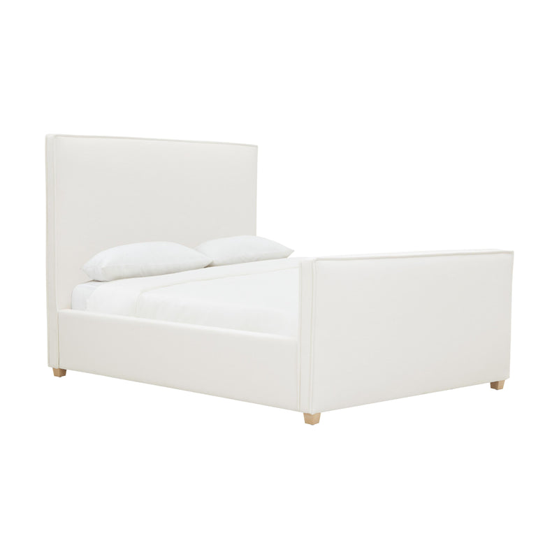 Bristol Park Ivory Contract-Grade Fabric Upholstered Bed
