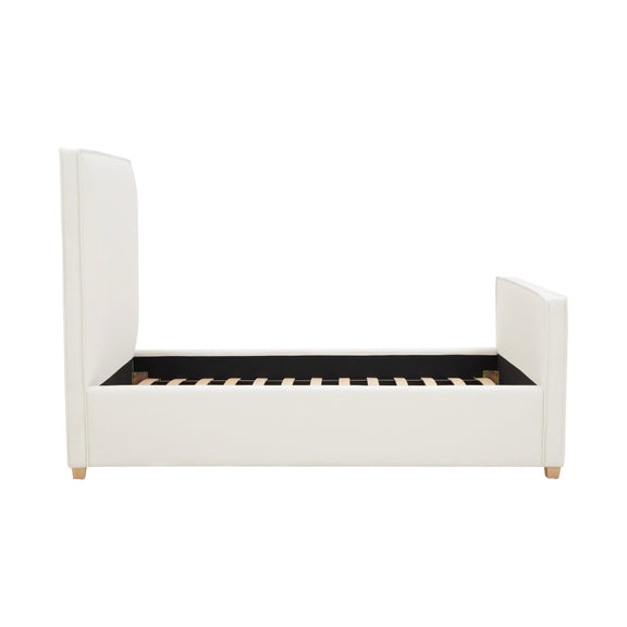 Bristol Park Ivory Contract-Grade Fabric Upholstered Bed