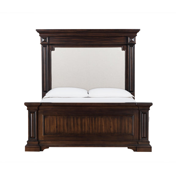 Stamford Wooden Upholstered Bed - Queen