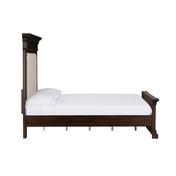 Stamford Wooden Upholstered Bed - Queen