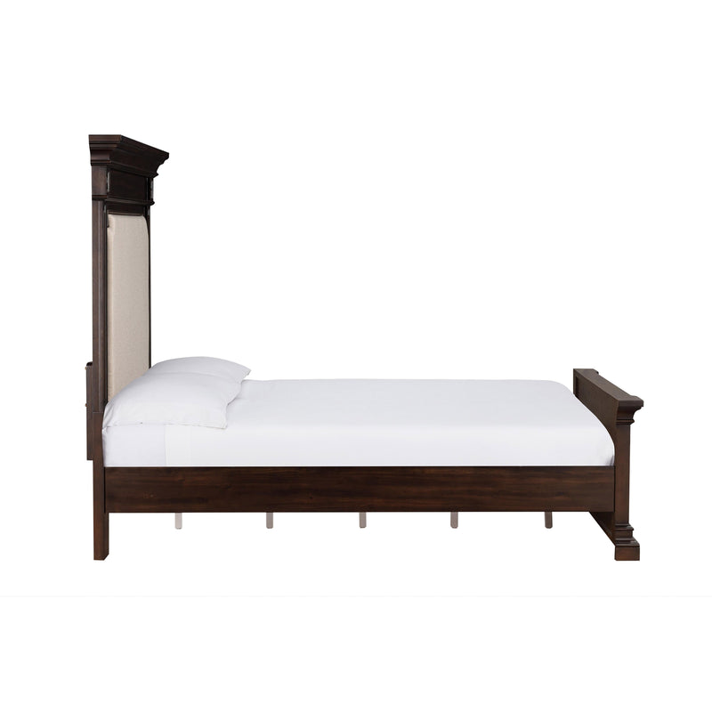 Stamford Wooden Upholstered Bed - Queen