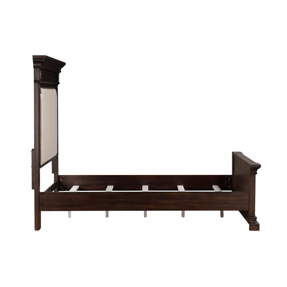 Stamford Wooden Upholstered Bed - King
