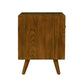 Emery 24" Walnut 1-Drawer Nightstand