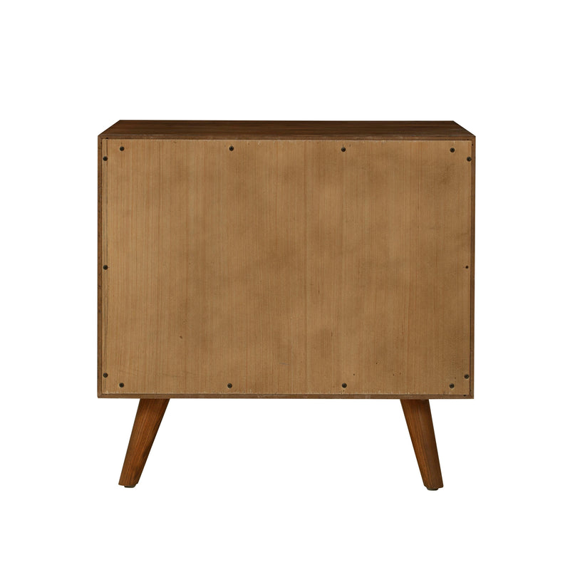 Emery 24" Walnut 1-Drawer Nightstand