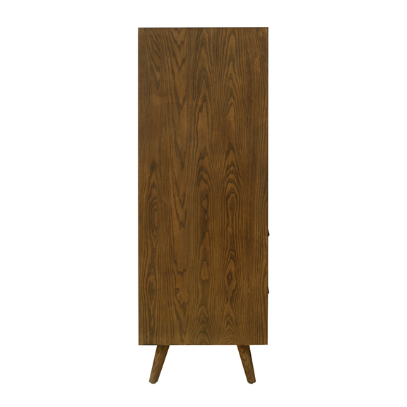 Emery 33" Walnut 5-Drawer Chest