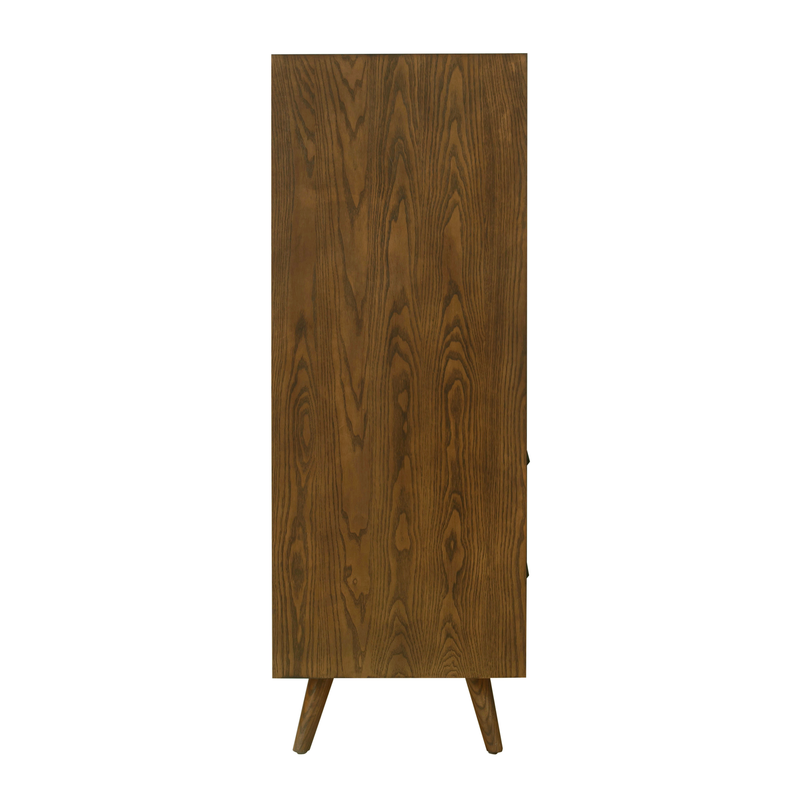Emery 33" Walnut 5-Drawer Chest