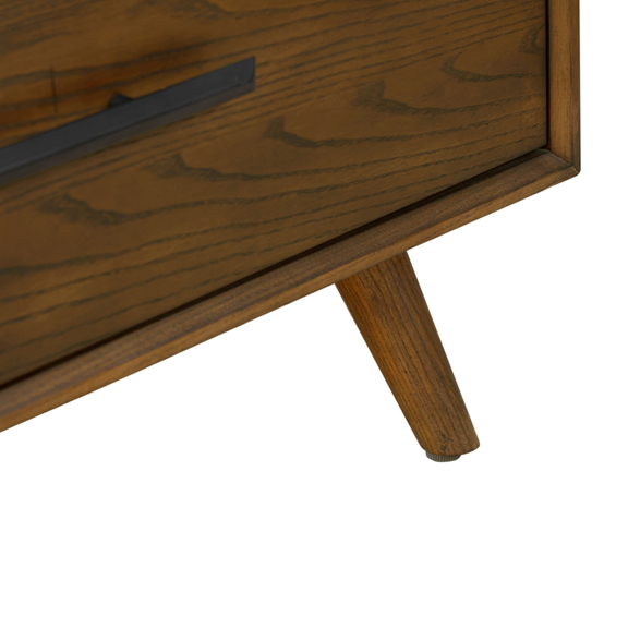 Emery 33" Walnut 5-Drawer Chest