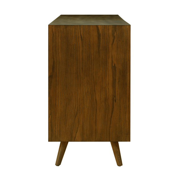 Emery 62" Walnut 6-Drawer Dresser