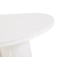 Elora 79" Lacquer Oval Dining Table - White