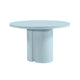 Elora 47" Lacquer Round Dining Table - Blue