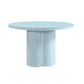 Elora 47" Lacquer Round Dining Table - Blue
