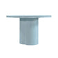 Elora 47" Lacquer Round Dining Table - Blue