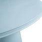 Elora 47" Lacquer Round Dining Table - Blue